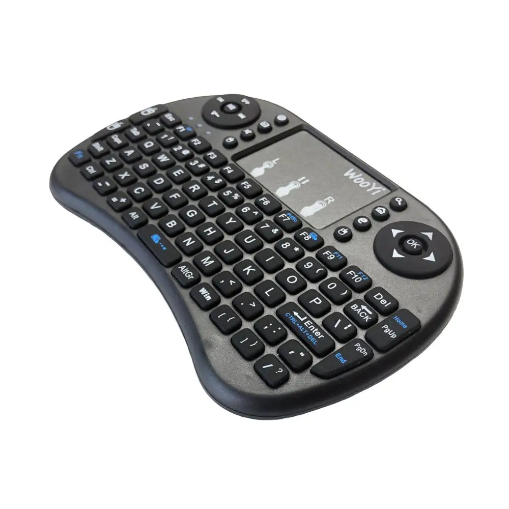 I8 английский иврит Арабский Русский версия i8 2,4 ГГц Беспроводная клавиатура Air mouse тачпад ручной для Android tv BOX ноутбука
