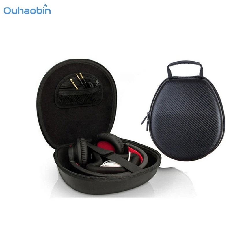 Ouhaobin Protable EVA Hard Carry Headphones Case Storage Bag Box For