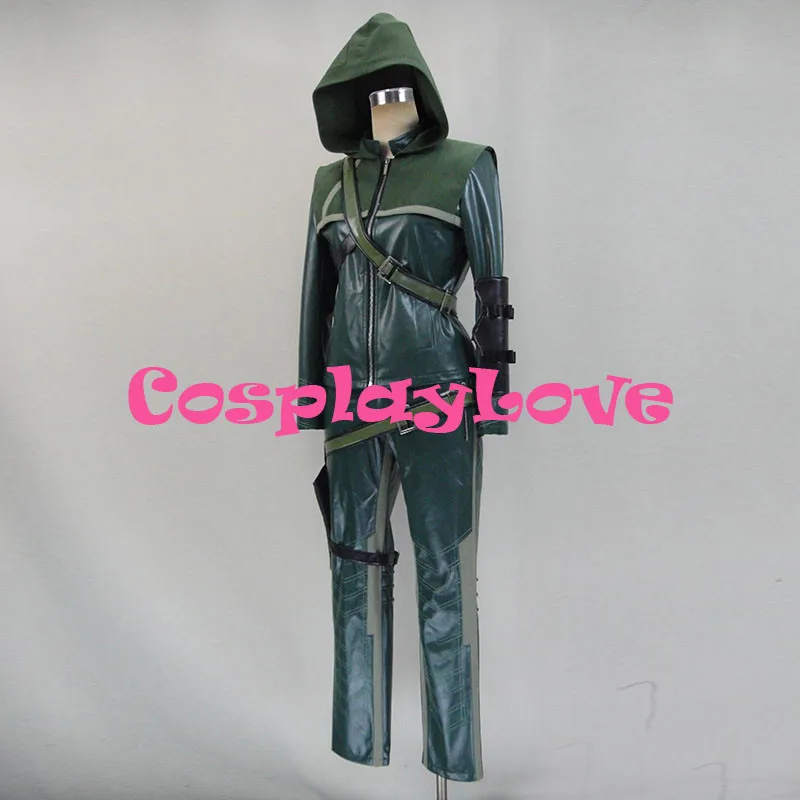 Arrow Oliver Queen Green Arrow Cosplay Costume (3)