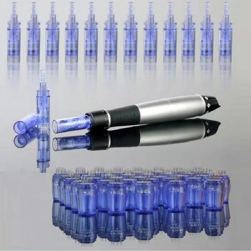

Derma Pen Needle Cartridges 9 12 36 42 nano For Motorized Meso Machine Electric Dr.pen A1 Micro needles Therapy 100pcs/lot