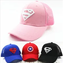 Модная новая детская Регулируемая бейсбольная кепка, сетчатая Кепка для мальчиков и девочек, детская солнцезащитная Кепка