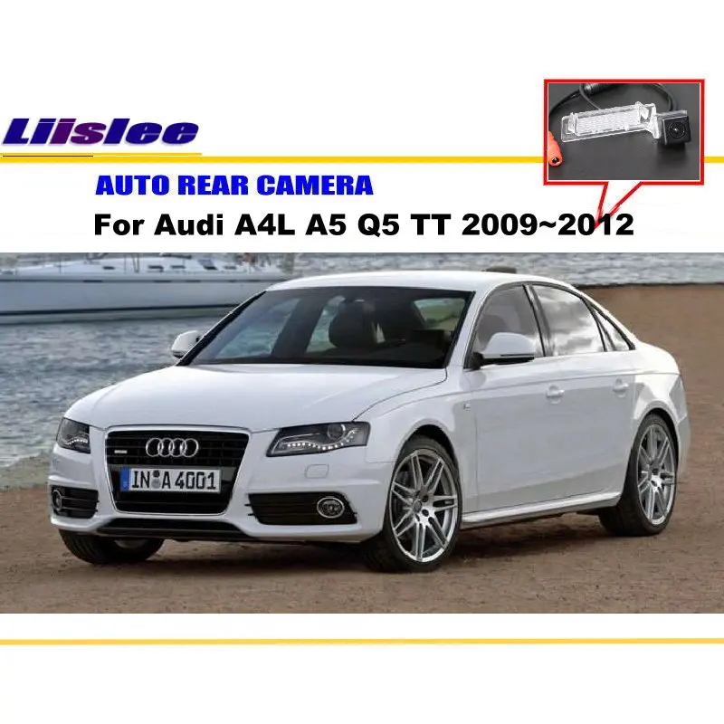 

Liislee Car Rear View Camera For Audi A4L A5 Q5 TT 2009~2012 / Reverse Camera / HD CCD RCA NTST PAL / License Plate Lamp Camera