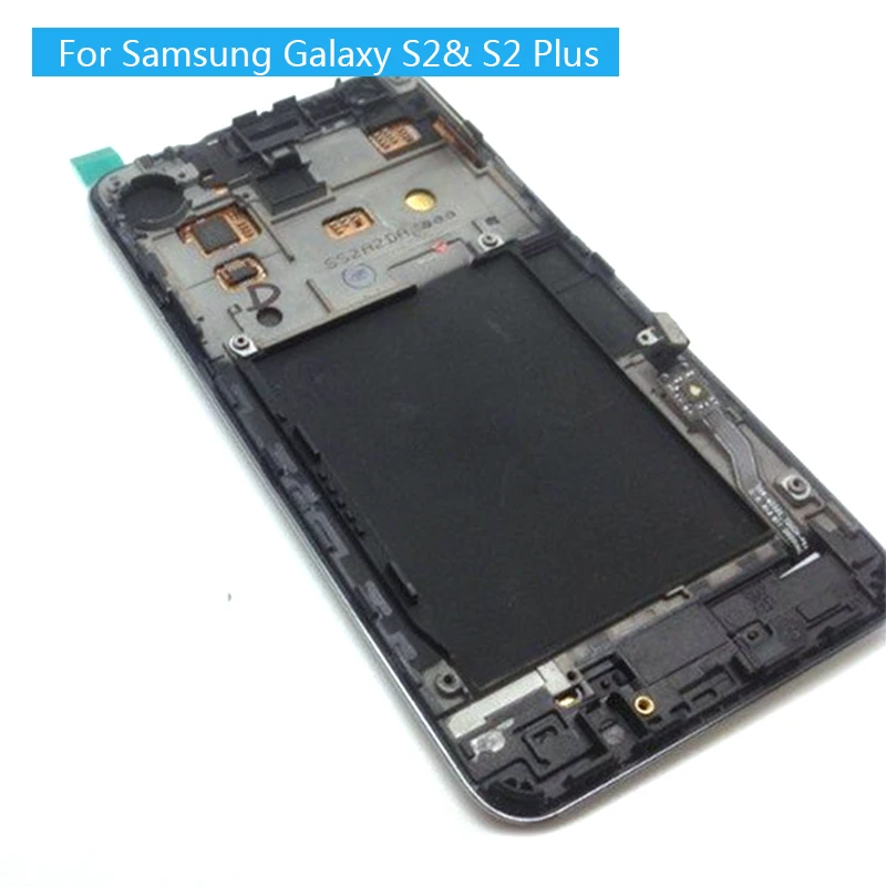 

For Samsung Galaxy S2 I9100 LCD Touch Screen for S2 PLUS I9105 LCDS with Digitizer Assembly with frame 100% tested working+Tools