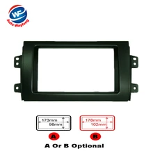 Car 2DIN Refitting Radio Stereo DVD Frame Fascia Dash Panel Installation Kits Fit For SUZUKI SX4(07~10)