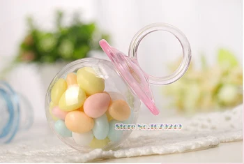 

CreativeNipple Shape Plastic Candy Box Cute Birthday Party Weedding Supplies Shower Personality Gift Chocolate BOX100pcs/lot