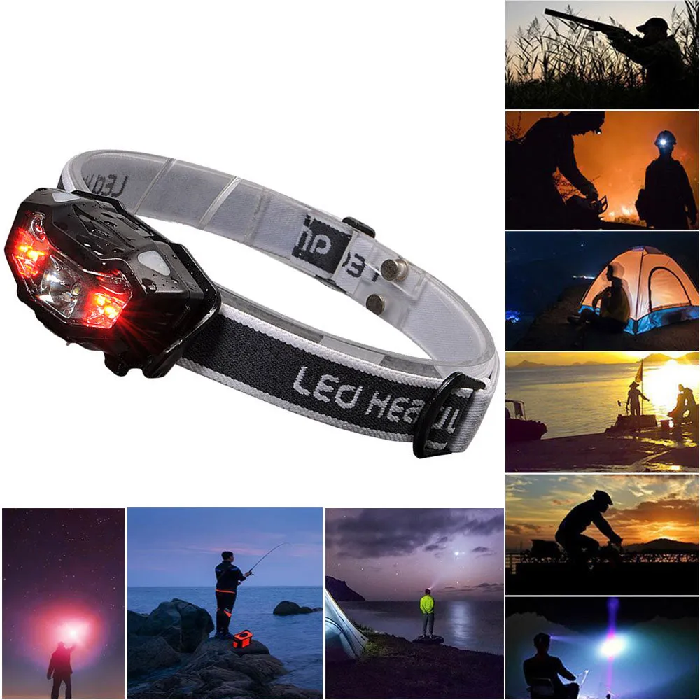 Новинка 2019 Высокое качество USB LED индукционный датчик фары водонепроницаемый
