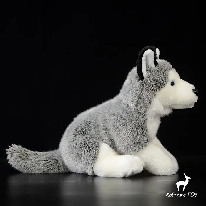 Кукла из одного хаски, искусственное животное, плюшевая игрушка для собаки, прекрасный подарок для собаки
