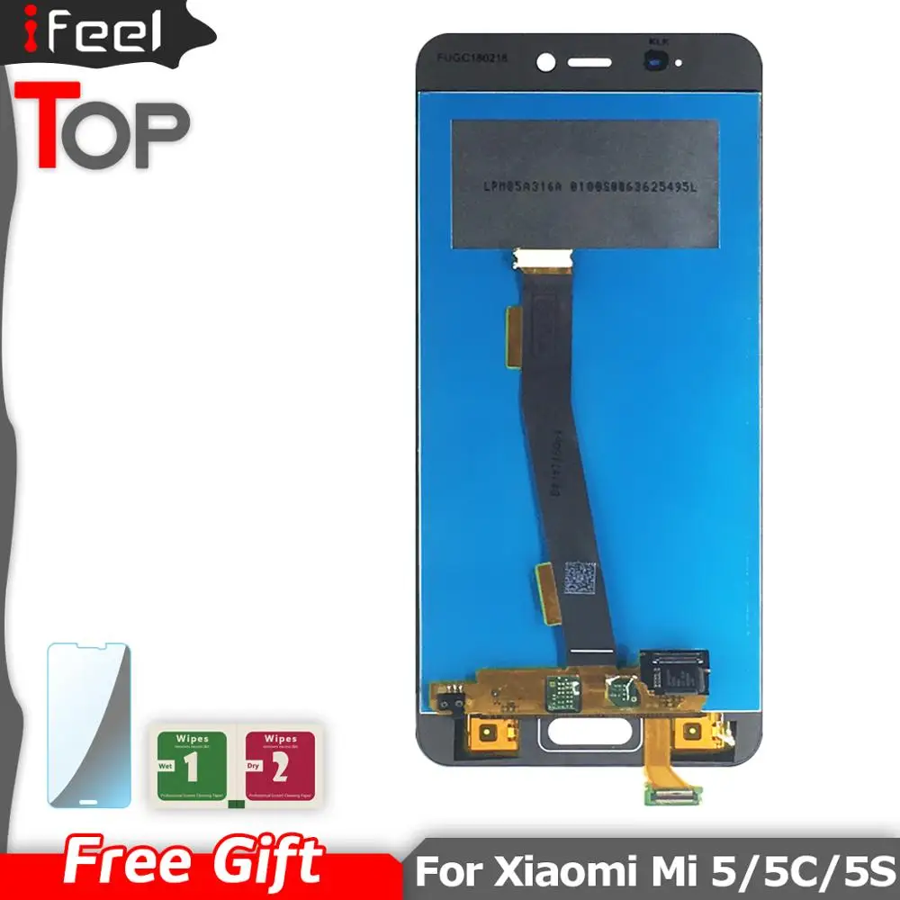 

5.15'' LCD For Xiaomi Mi 5 5C 5S LCD Display Touch Screen Digitizer Panel Assembly Replacement