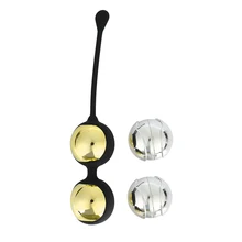 4pcs Silicone Vaginal tighten Exercise Kegel Balls Vibrating Tighten Exercise G Spot Vibrator Erotic Sex Toy for Women