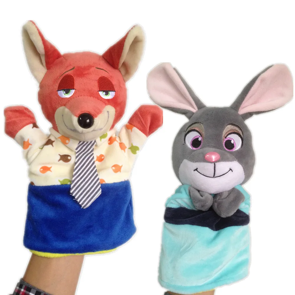 Buy NEW Children Zootopia Hand Puppet Toy Novelty Cute Hand Glove Puppet Rabbit