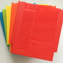 Радужный цвет 72 булавки игровой картридж Замена пластиковый корпус для консоли NES