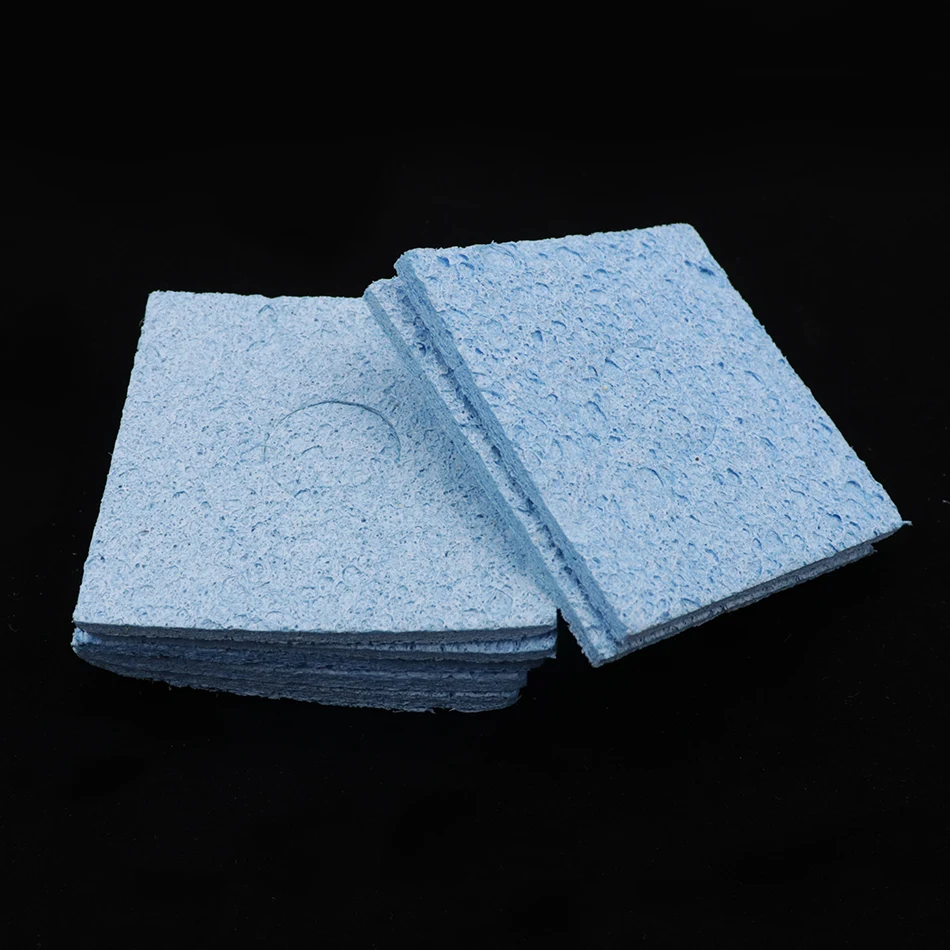 

20PCS/10PCS blue cleaning sponge cleaner durable welding iron Electric iron Soldering station DIY