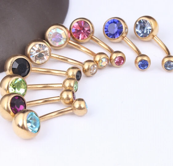 Trendy Statement women body jewelry piercing ombligo navel belly