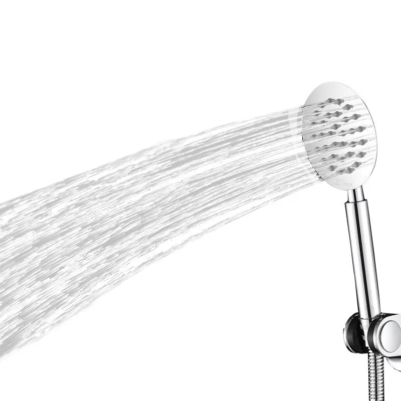 Квадратная/круглая леанте 2 мм толщина душевая головка SS ручная душевая головка под давлением анти ожогов душ G1/2 хромированный распылитель для ванны