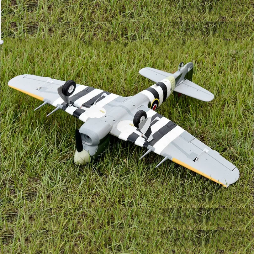 FMS 1100 мм 1 м Hawker Typhoon 3S 6CH с устранением EPO PNP RC самолет Британский Warbird