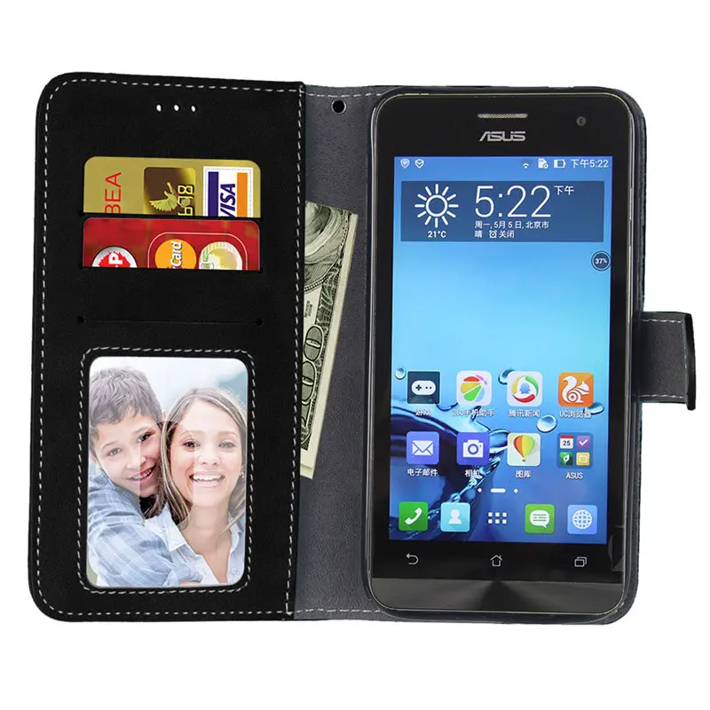 For ASUS Z00AD Case Cover Flip PU Leather Phone Case For Asus Zenfone 2 ZE550ML ZE551ML ZE550 ZE551 ZE 550 551 ML 550ML 551ML (10)