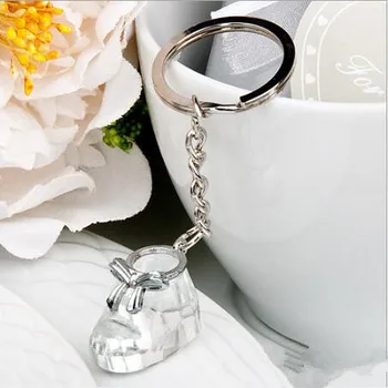 

12pcs/Lot Wedding Favors and Gifts Crystal Collection Baby Shoe Baby Christening Gifts Baby Shower Favors