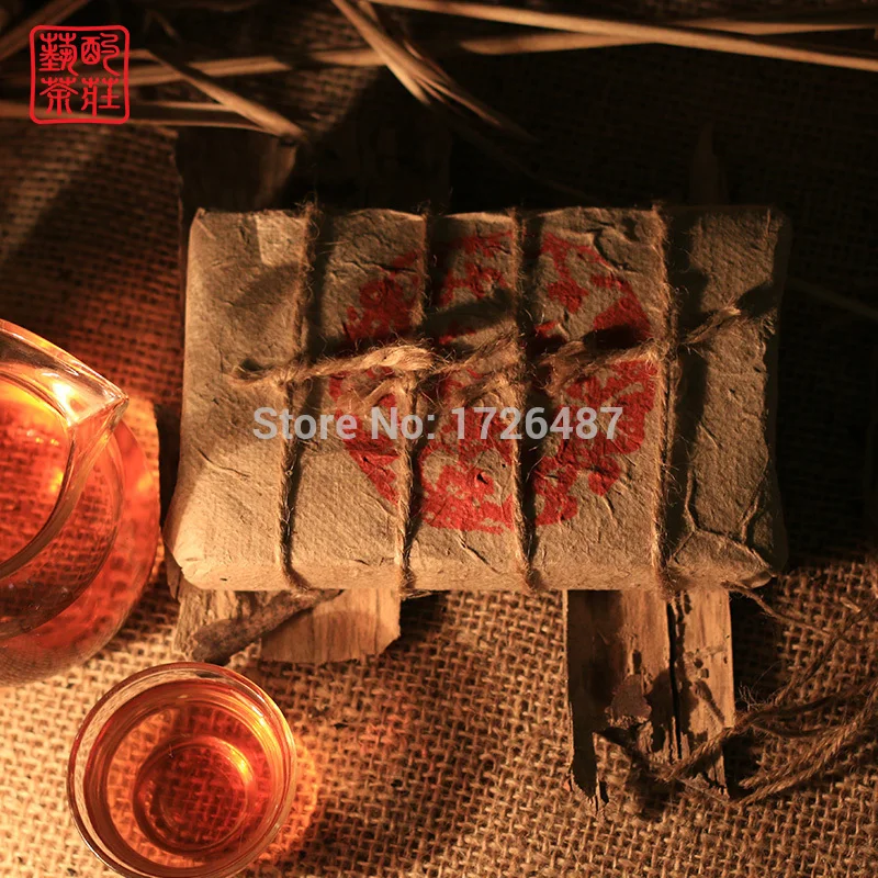 BESTEST 250g pu-erh tea ripe Delicious fragrance daikin Tuo super YIZHUO red delicious food and coffee |