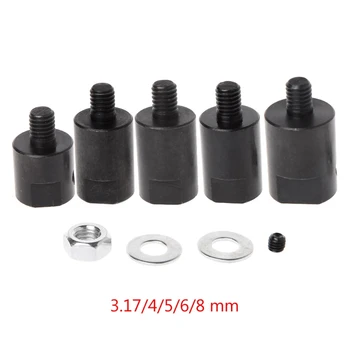 

1 set 3.17/4/5/6/8mm Axle Motor Shaft Coupler Sleeve Saw Blade Coupling Chuck Adapter