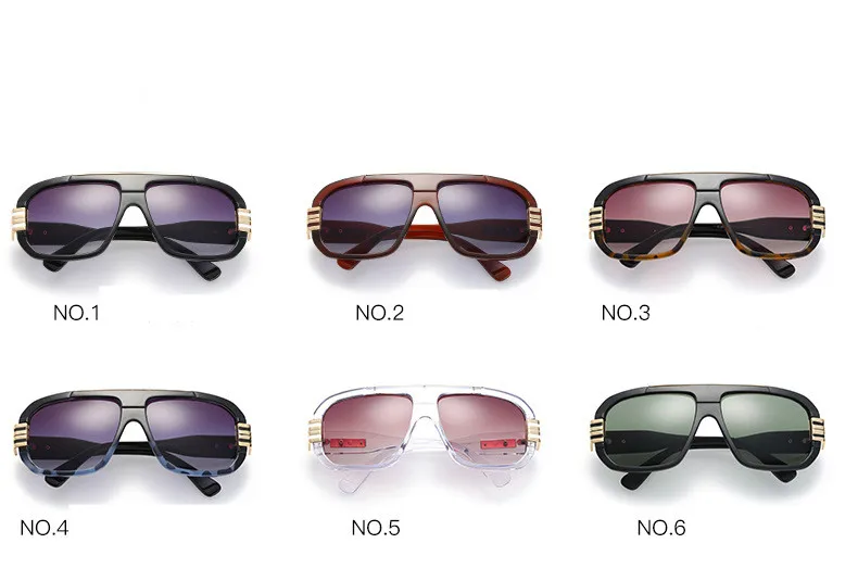 High Quality New Popular Sunglasses Men Brand Designer 2017 Retro Sun Glasses For men Male Sunglass Luxury Mirror UV400 (5)