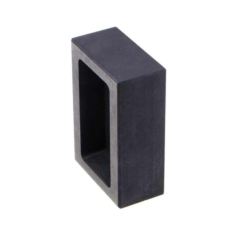 

Graphite Crucible Ingot Mold Oven Fusion Cast Melting 150g Gold Bar Molds Tools