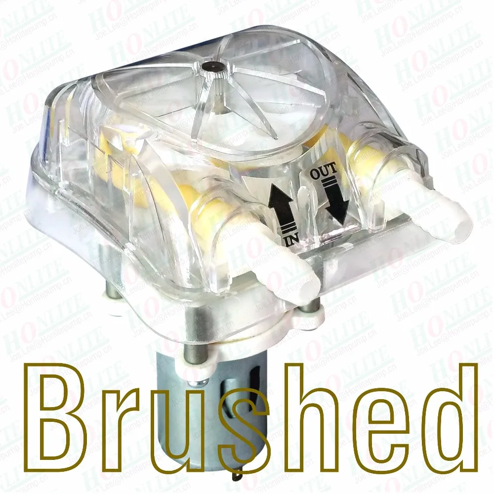 

420ml/min, 3 rollers & 40psi, 12Vdc Peristaltic Pump with Exchangeable Pump Head and PharMed BPT peristaltic tube