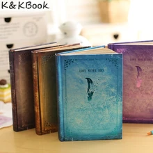JINGU Vampire Diaries Notebook Paper Hot sale New Latest Gift Vintage Daily Memos Colorful Inner Pages