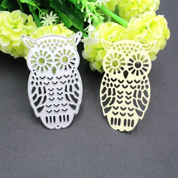

Owl Metal Cutting Dies Cartoon Birds Dies Scrapbooking Embossing Stencils For Paper Cards Making DIY Craft Albums Decorations