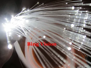 

Promotion , 150 pcs x0.75mm plastic fiber x 2meter Pure white color led fiber optic star ceiling kit