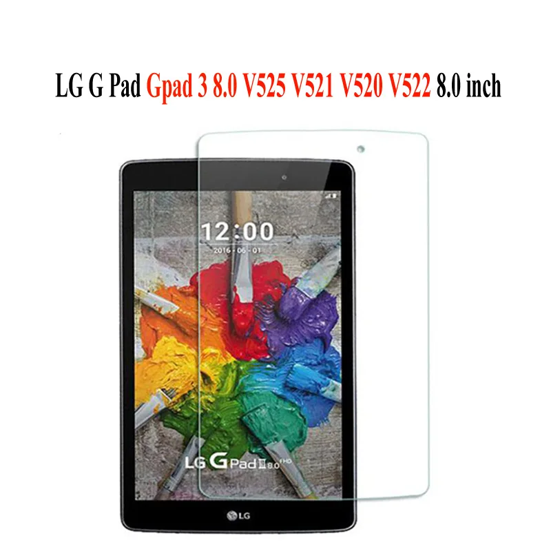 Планшет закаленное Стекло для мобильного телефона LG G Pad GPad V400 V480 V490 V500 V700 V525 V930 F2 8,0 LK460 7,0 8,0 8,3 10,1 Экран защитная пленка - Цвет: G Pad 3 8.0 V525