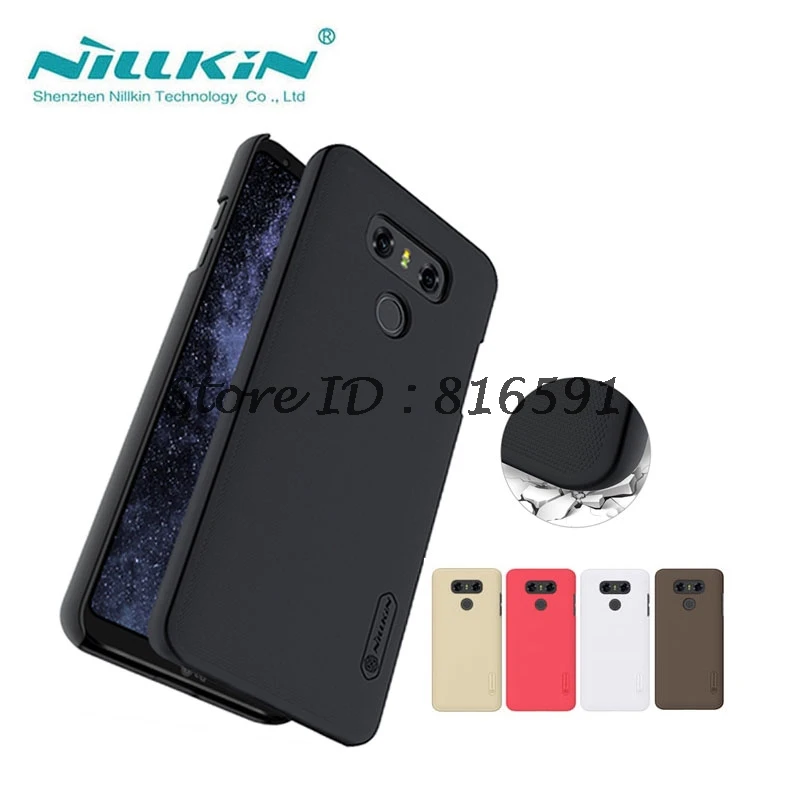 

Nillkin Case for LG G6 5.7 inch Frosted Shield PC Plastic Back Hard Cover sFor LG G6 Case