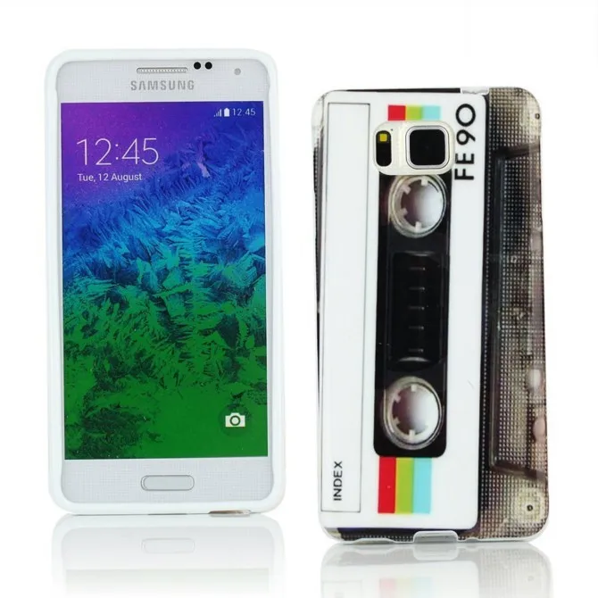 Samsung Galaxy Alpha G850 Retro Cassette TPU (1)