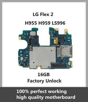 

16GB For LG G Flex 2 H955 Original Motherboard Factory Unlock Mainboard With Android System Logic Board Good Working