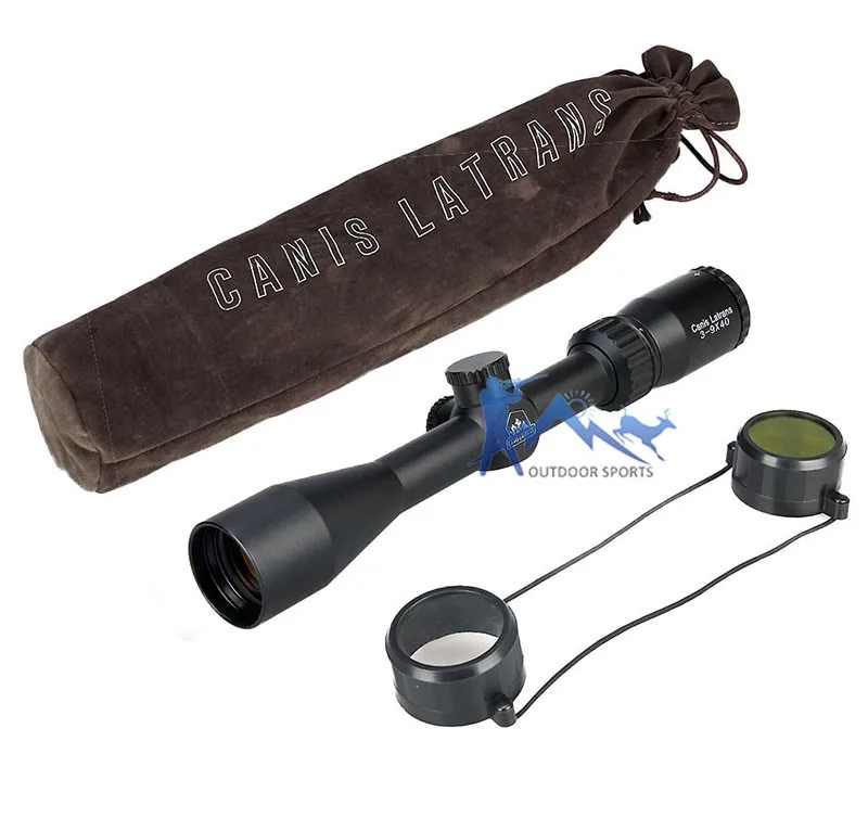 Canis Latrans Riflescope Sight Airgun военный 3-9X40 Зрительная винтовка для внешней съемки в охотничьей оптике OS1-0304