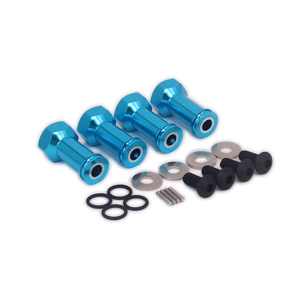 

RCAWD 4PCS 12mm Diameter Extension Wheel Hex Hub 29mm Extension Length For Rc Hobby Model Car 1/18 Wltoys A959 A969 A979 K929