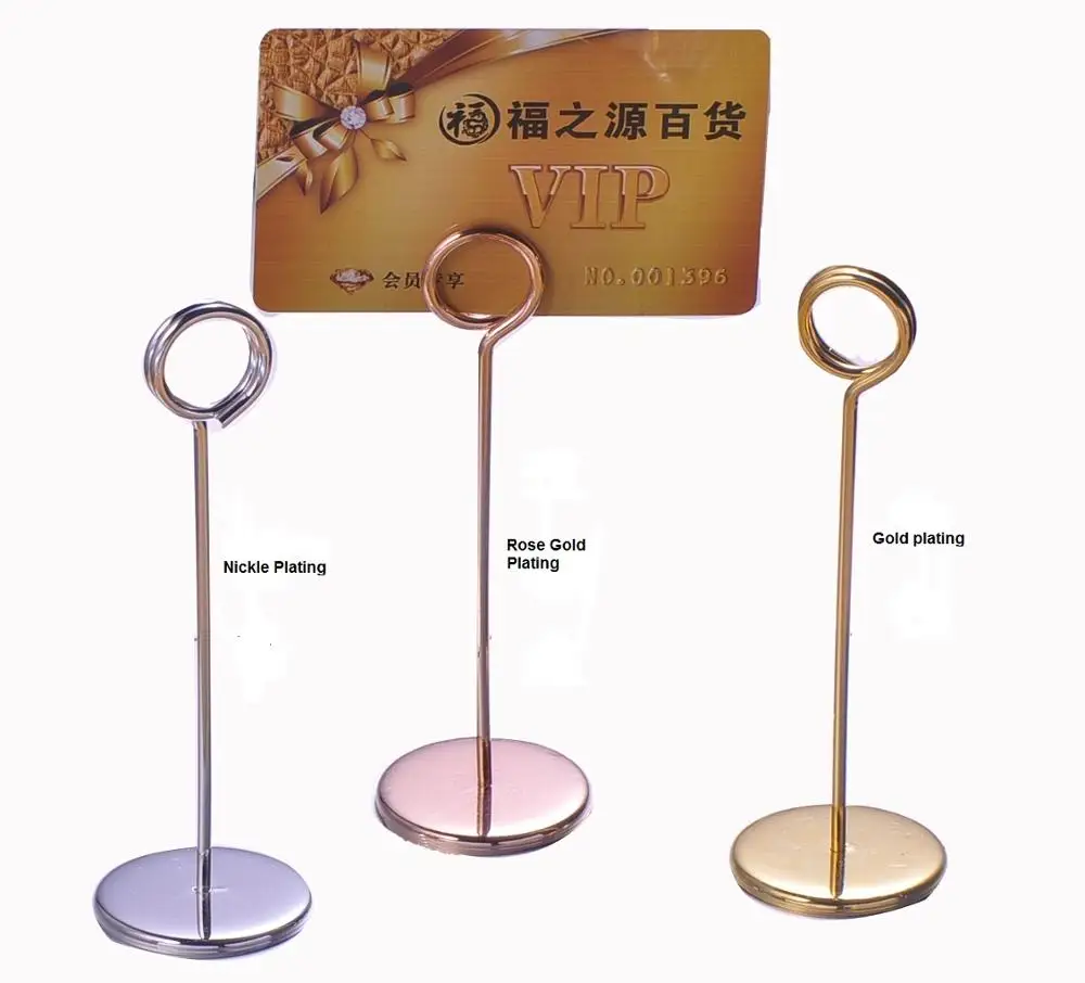 

T1 5pcs, Wedding Table Centerpieces Number Card Holder Party Decorations table number holder
