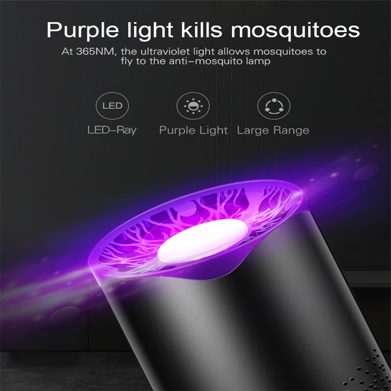 Умный дом домашний комплект интеллектуальная USB электрическая лампа электрическая Летающая ошибка убийца насекомых светодиодный светильник ловушка лампа для борьбы с вредителями