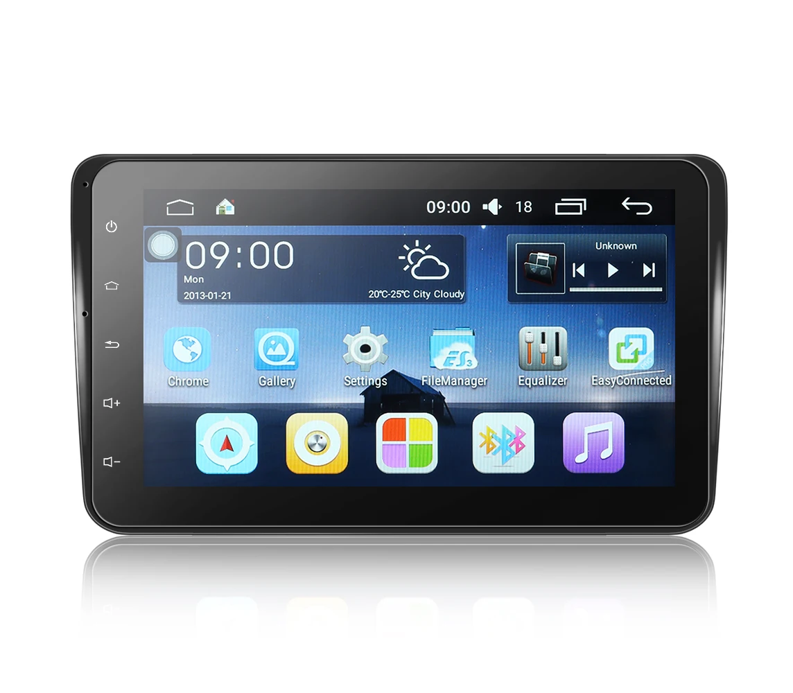Прямоугольник 8001 Android 6.0.1 2 Din Автомагнитолы плеер Quad core 8 дюймовый gps Wi Fi