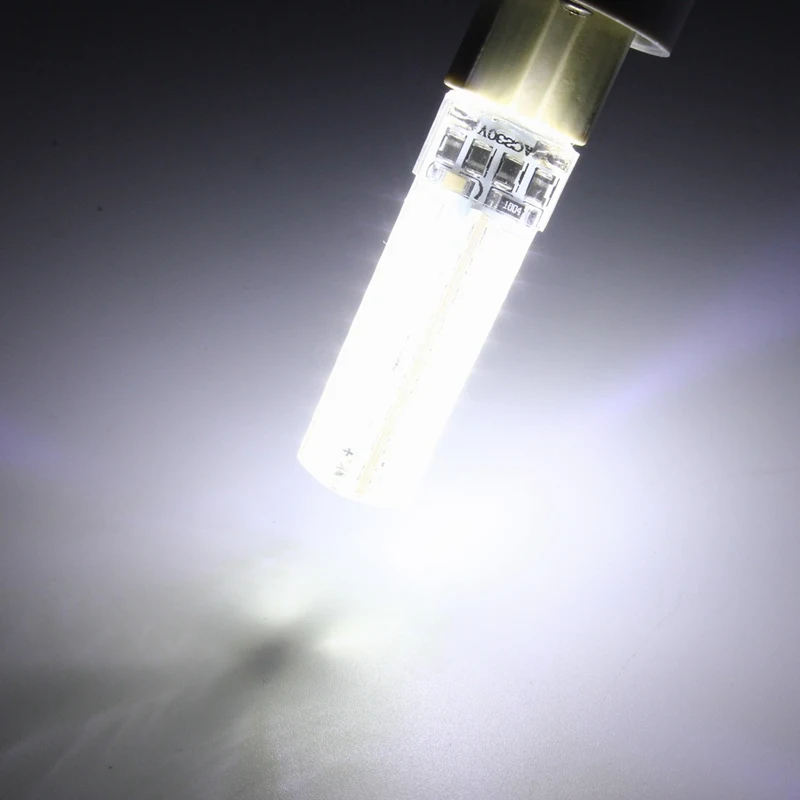 Pure White 2835 SMD 72 Светодиодный лампа E14/E12/G9/B15 9 W затемнения светодиодный кукурузы лампочка 220 V Заменить Галогенные теплый натуральный чистый белый - Испускаемый цвет: Pure White