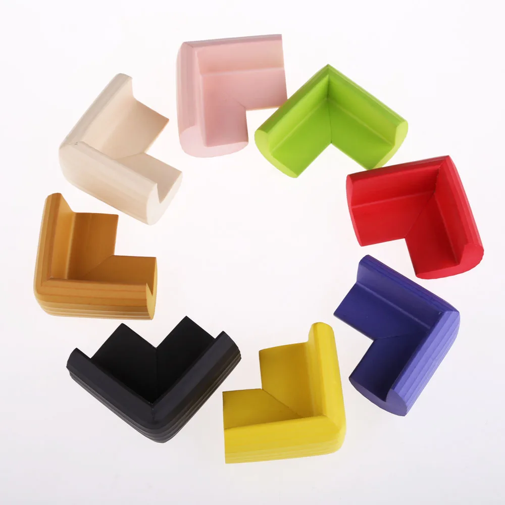 

10pcs Baby Anti-Collision Angle Child Edge Corner Guards Protection Angle Kids Safety Multicolor L or U Shape Corner Guards