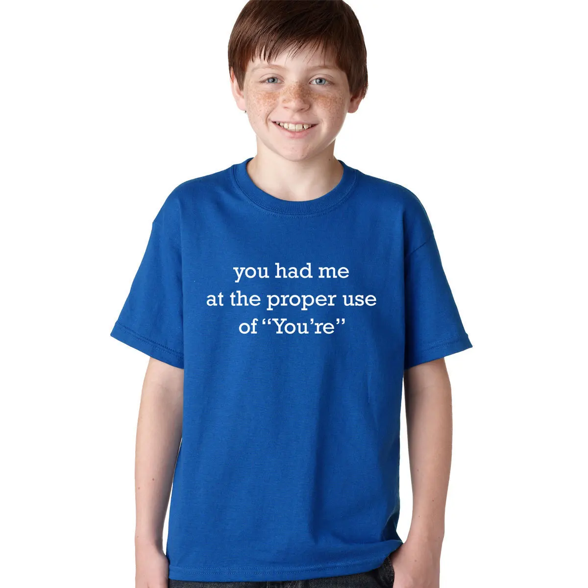 You Had Me At The Proper use of You're Funny Grammar Shirt (2)