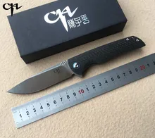 CH 3510 Folding knife VG10 blade ceramic ball bearing washer Carbon fiber handle outdoor camping hunting pocket knife EDC tools