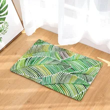 CAMMITEVER зеленые тропические растения крупные листья противоскользящие гостиная спальня пол ковры для ванной ковер печатные ковры пол