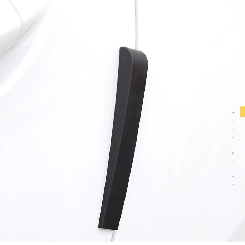 

6PC Car Door Edge Guard Strip Scratch Protector Rearview Mirror Protector Rubber Bumper Anti-collision Sticker Trim Guard Carbon