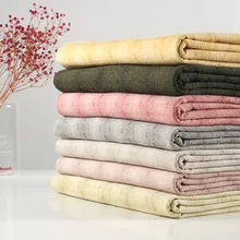 50*140 см Толстая швейная Лоскутная японская пряжа окрашенная хлопок ткань для сумка в стиле квилтинг кошелек рукоделие ткани