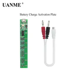 Uanme телефона Батарея зарядки активации пластины совета с DC Мощность кабель для iPhone 4S 5 5C 5S 6 6 S плюс 7 г 7 Plus/Samsung
