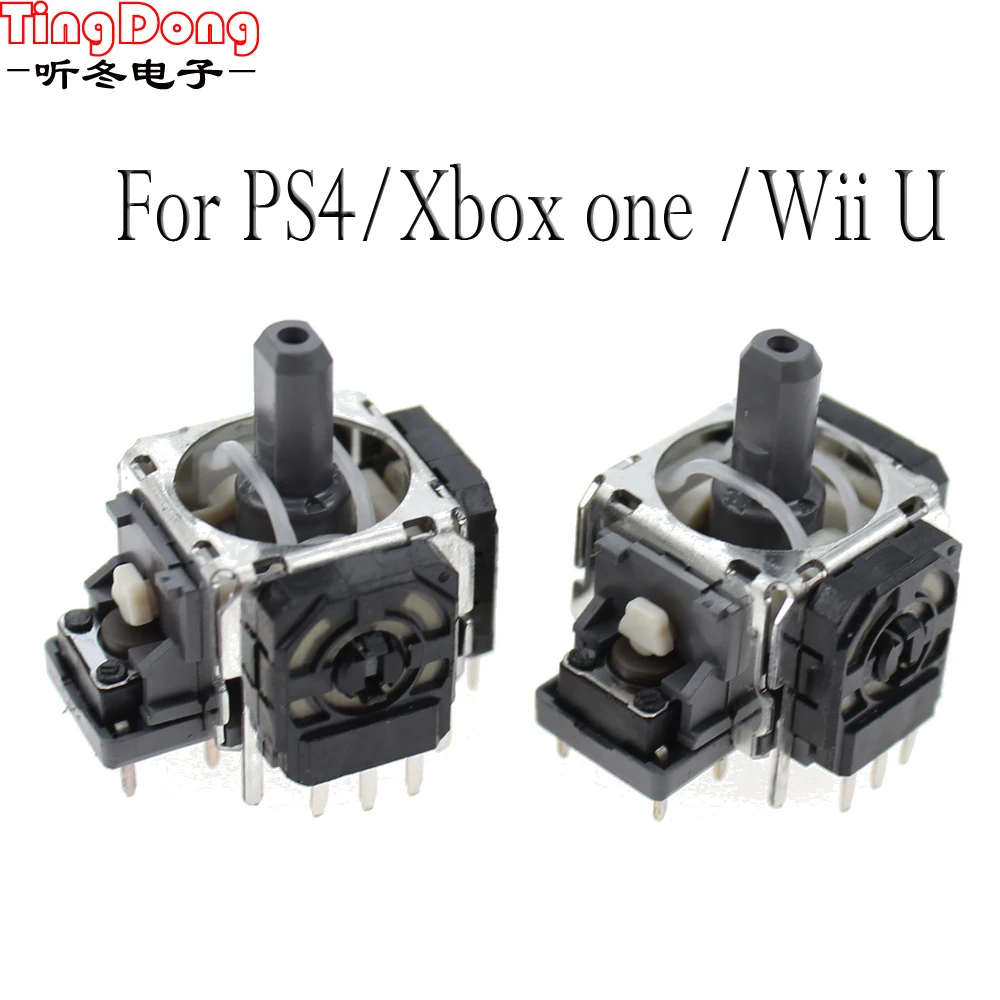 TingDong 2 шт. 3D аналоговая ось джойстик модуль потенциометра для Playstation 4 PS4 ремонта