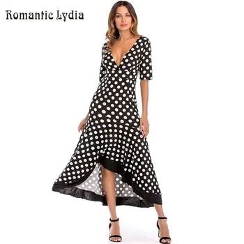 

Polka Dot Vintage Sundress Women Summer Dress 2019 Boho Sexy Midi Backless Beach Dress Female