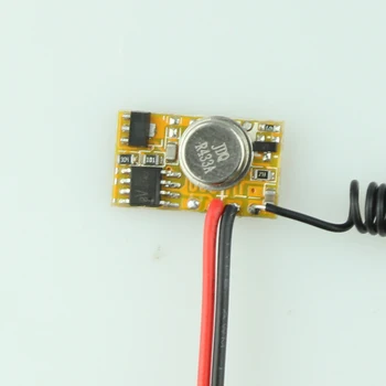 

Micro Remote Controller Module Transmitter Board EV1527 Mini Transmitter for smoke detector sensor Power ON Transmitting Signal