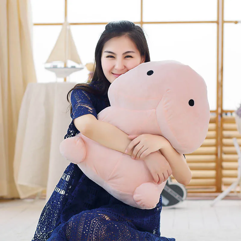 50cm Creative Plush Penis Toy Doll Funny Soft Stuffed Plush Simulation Penis font b Pillow b